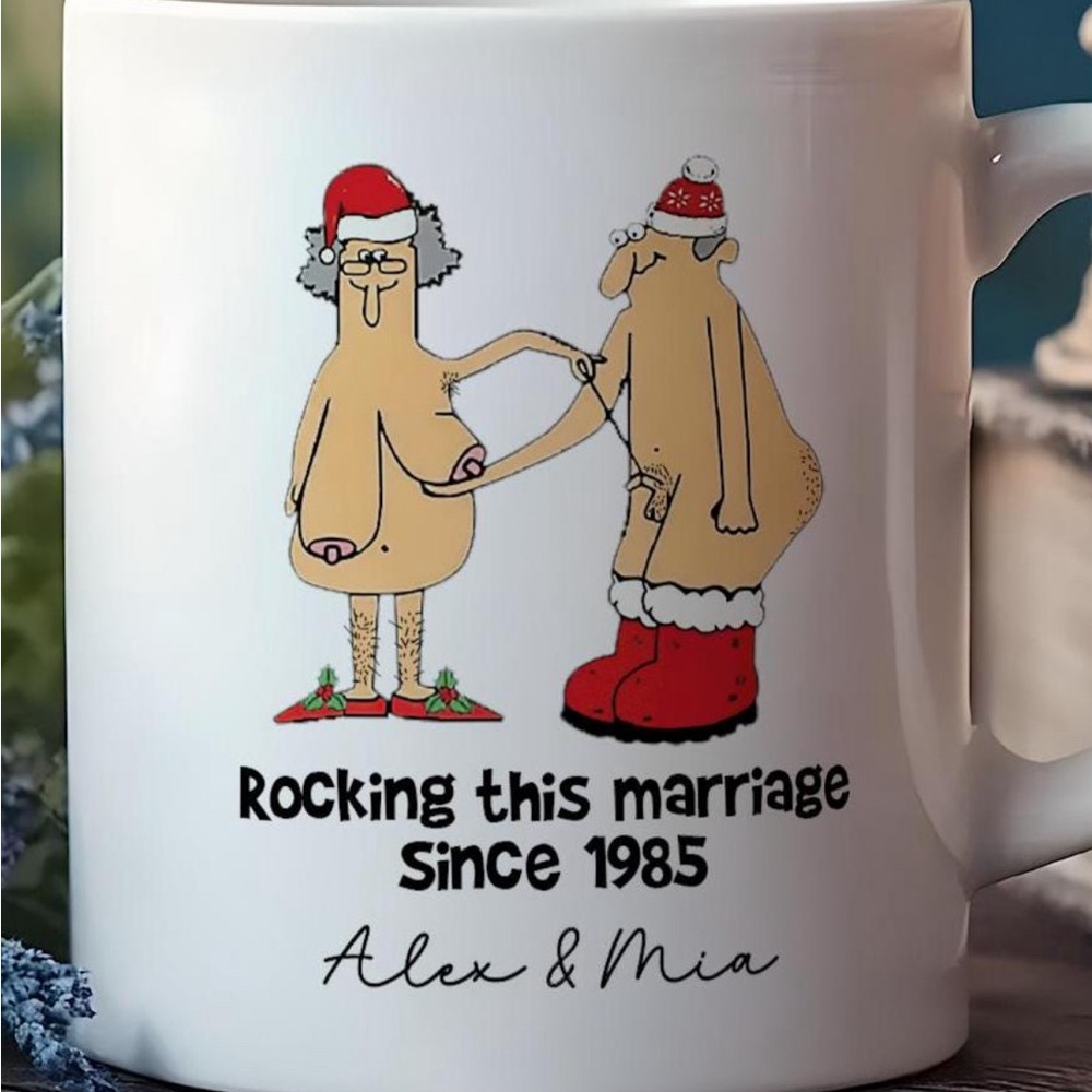 Couple Married Wife Husband Gift Coffee Mug
